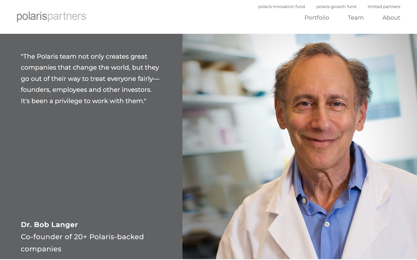 Polaris Partners screenshot