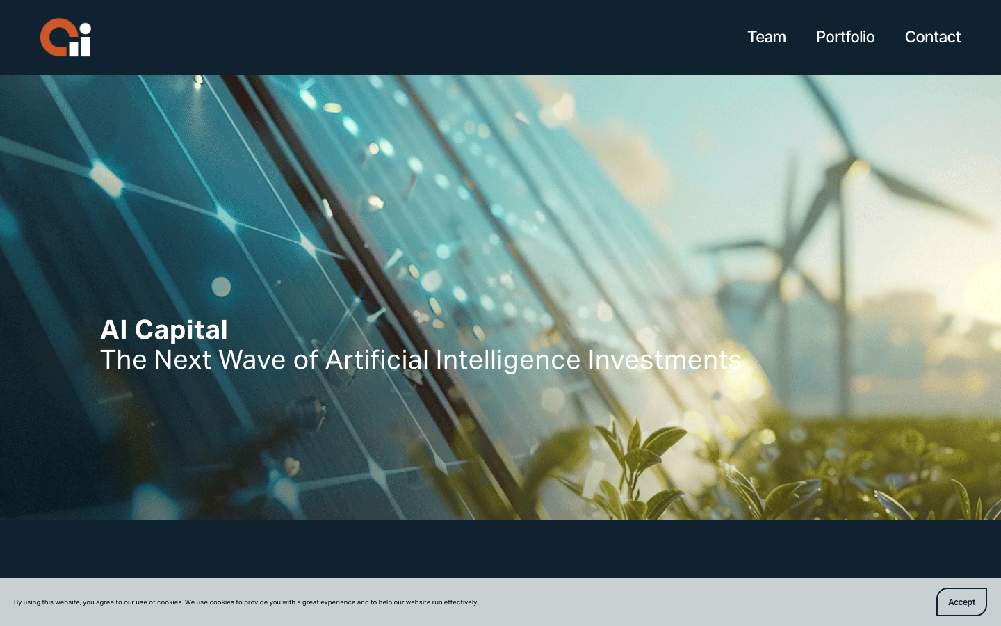 AI Capital | The Next Wave of Artificial Intelligence Investing screenshot