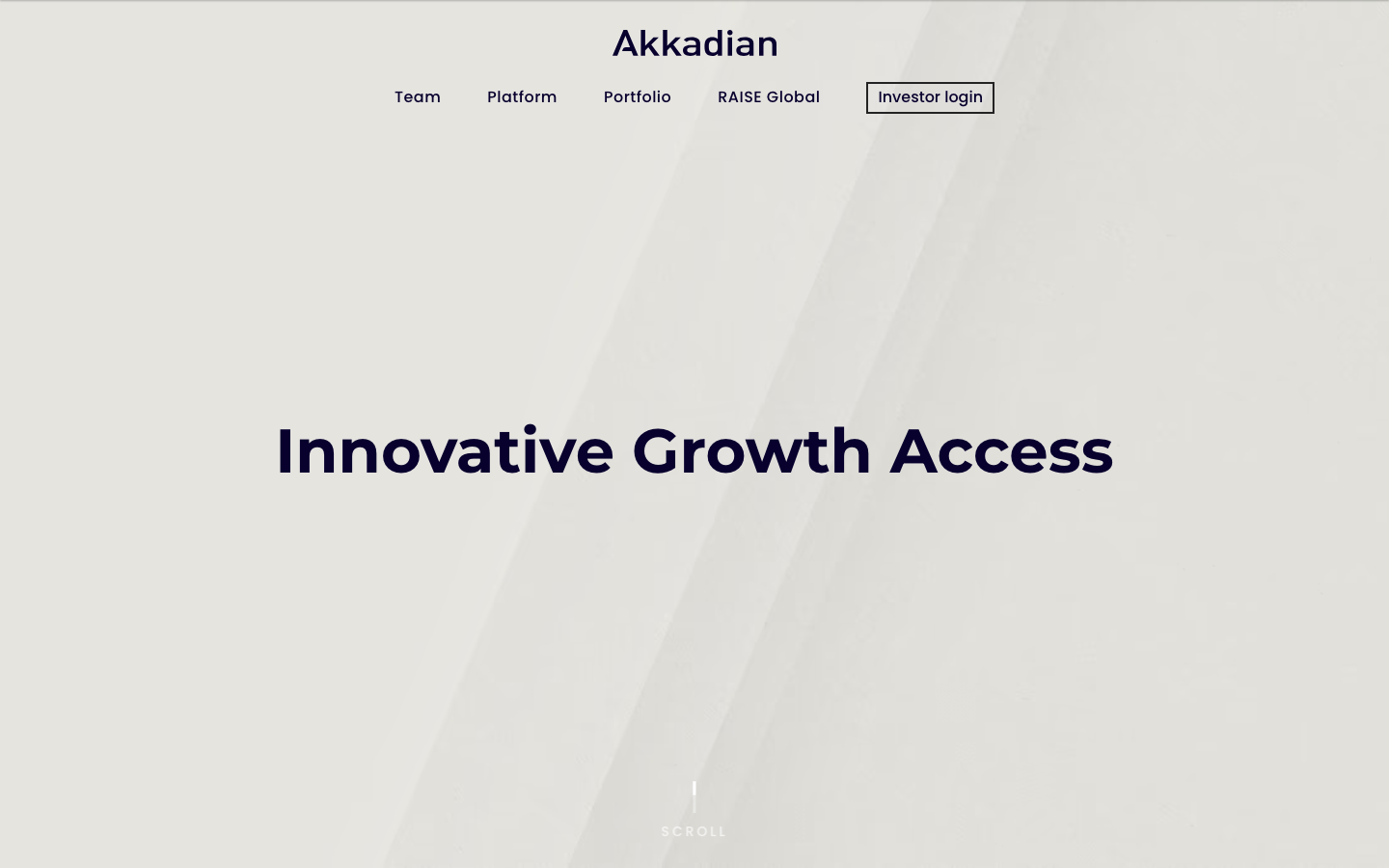 Akkadian Venture Capital screenshot