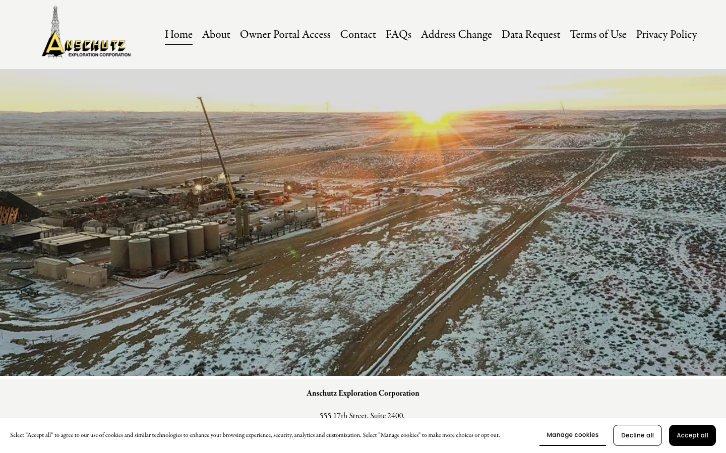 Anschutz Exploration screenshot
