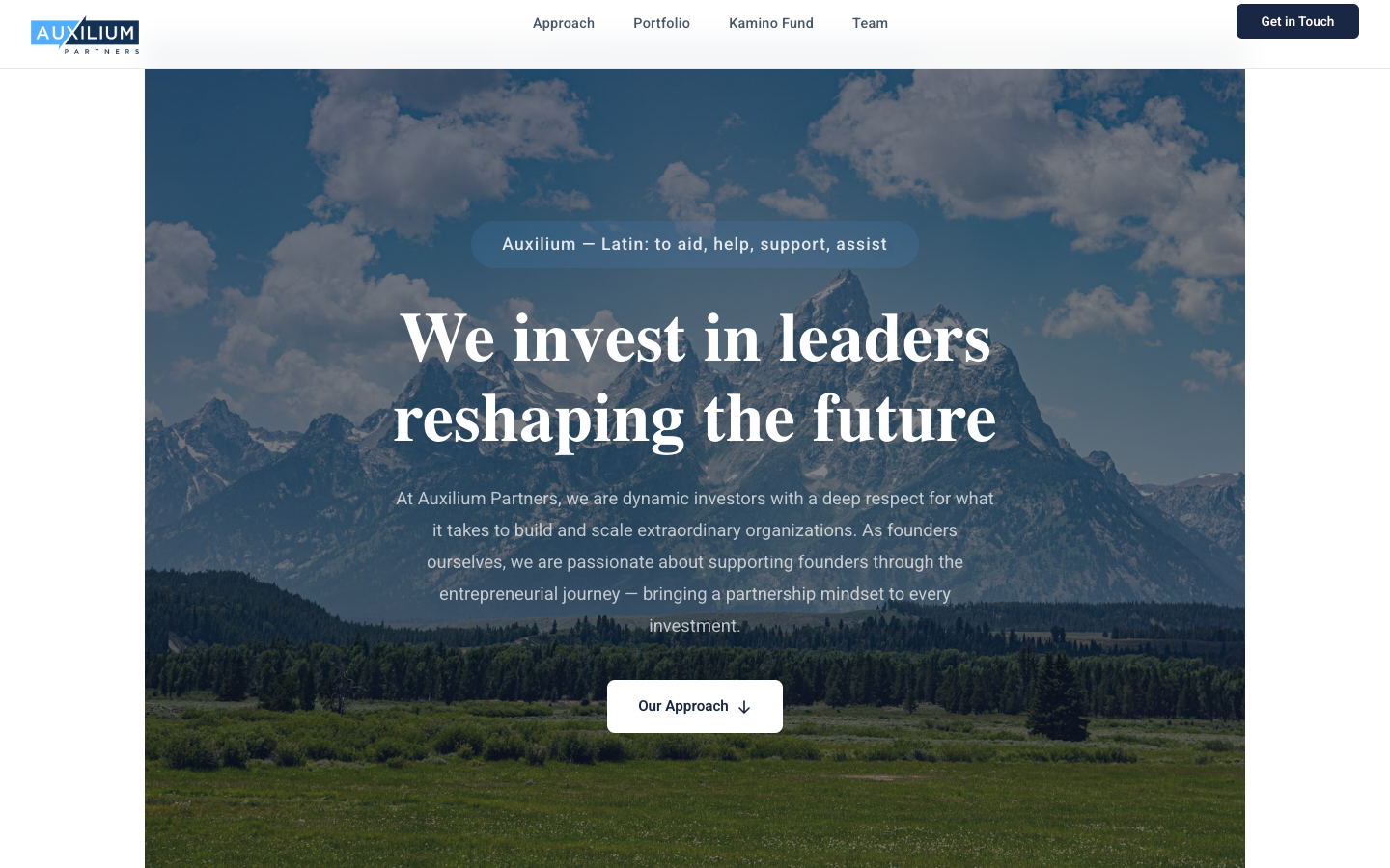 Auxilium Partners screenshot