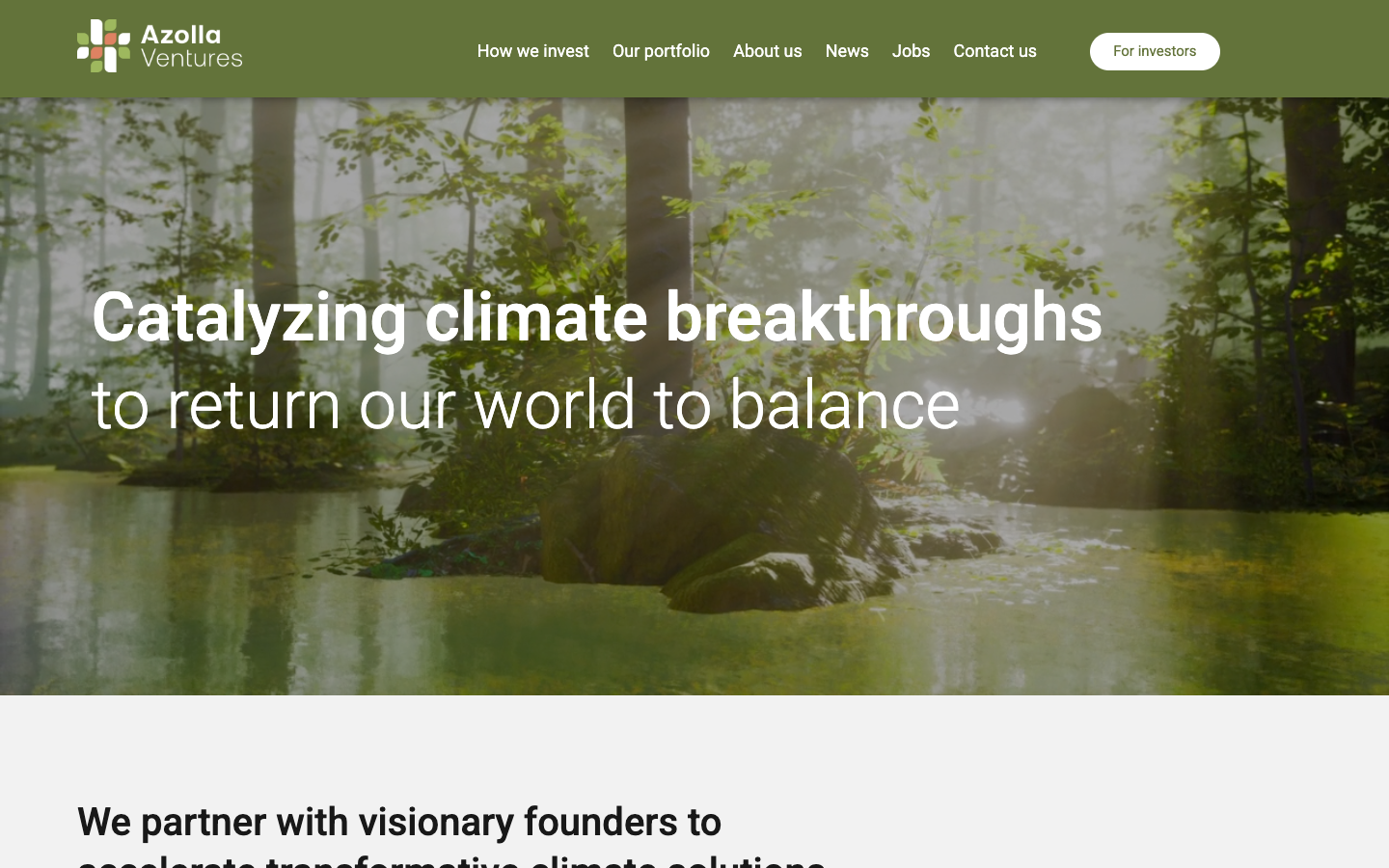 Azolla Ventures screenshot