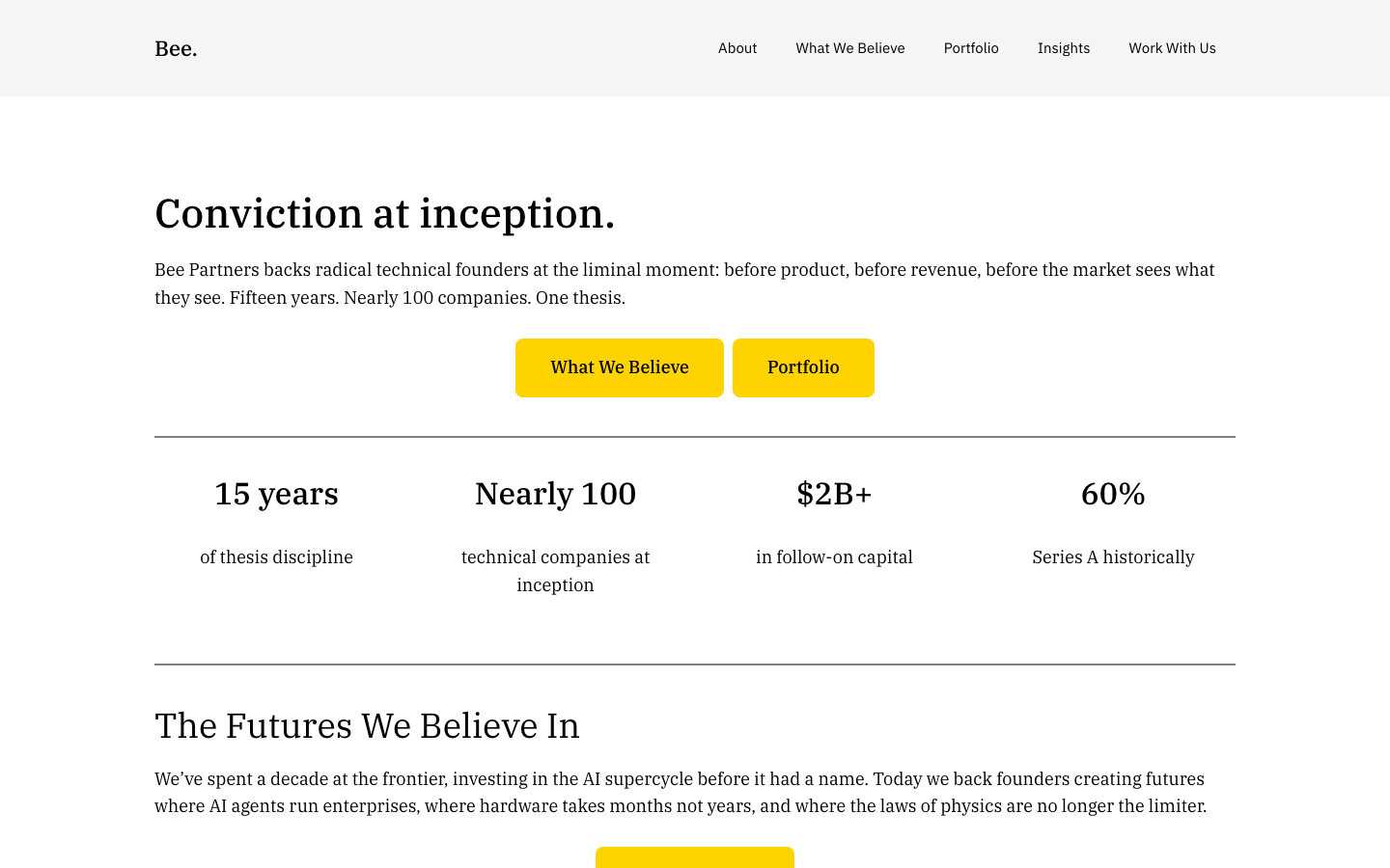 Bee. screenshot