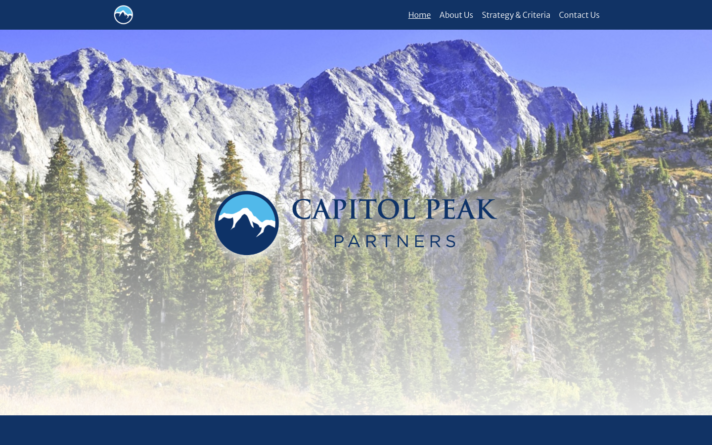 Capitol Peak Partners screenshot