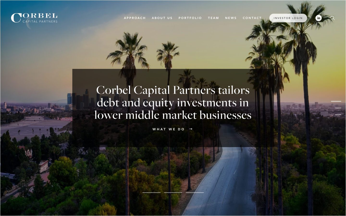 Corbel Capital Partners screenshot