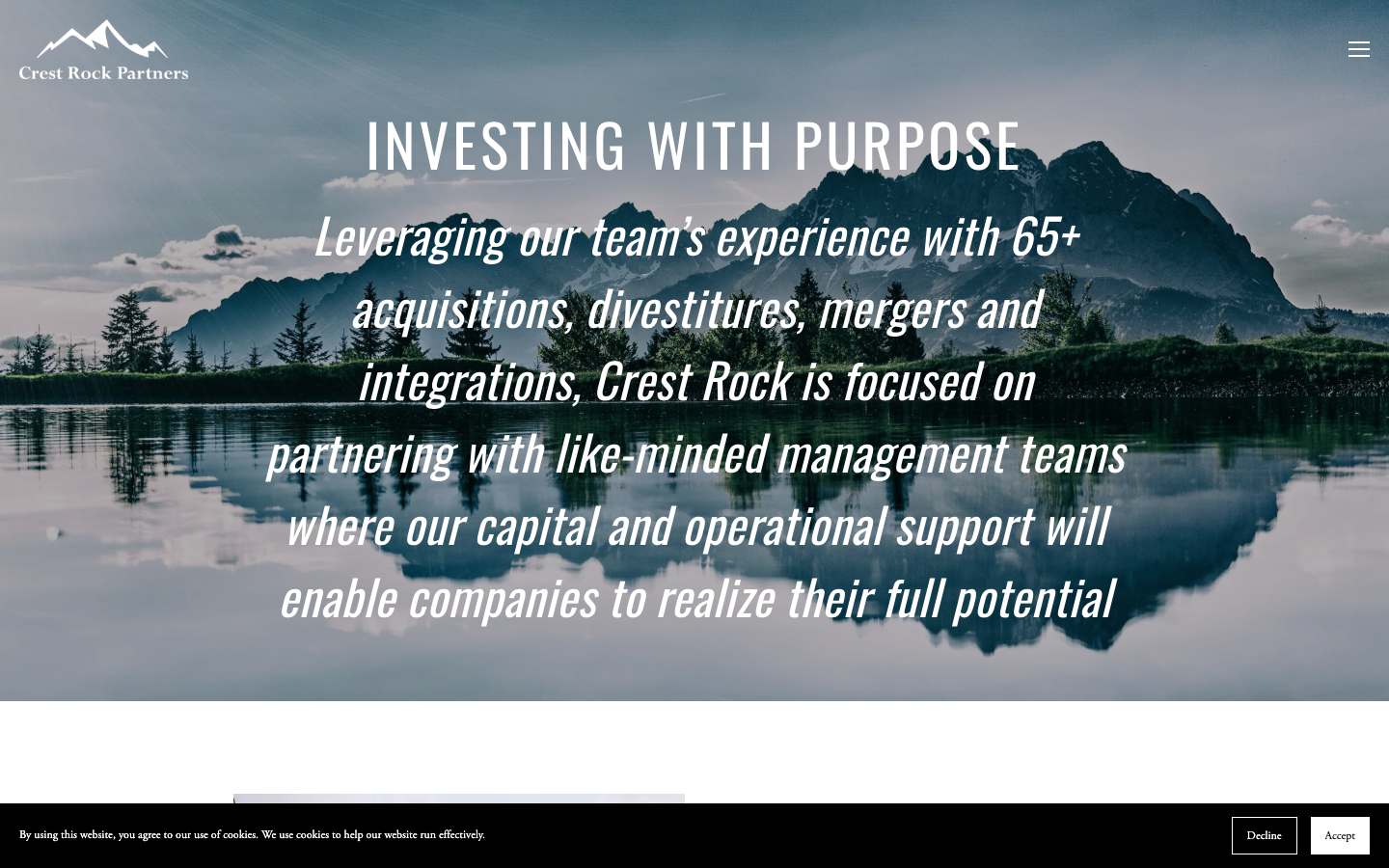 Crest Rock Partners screenshot