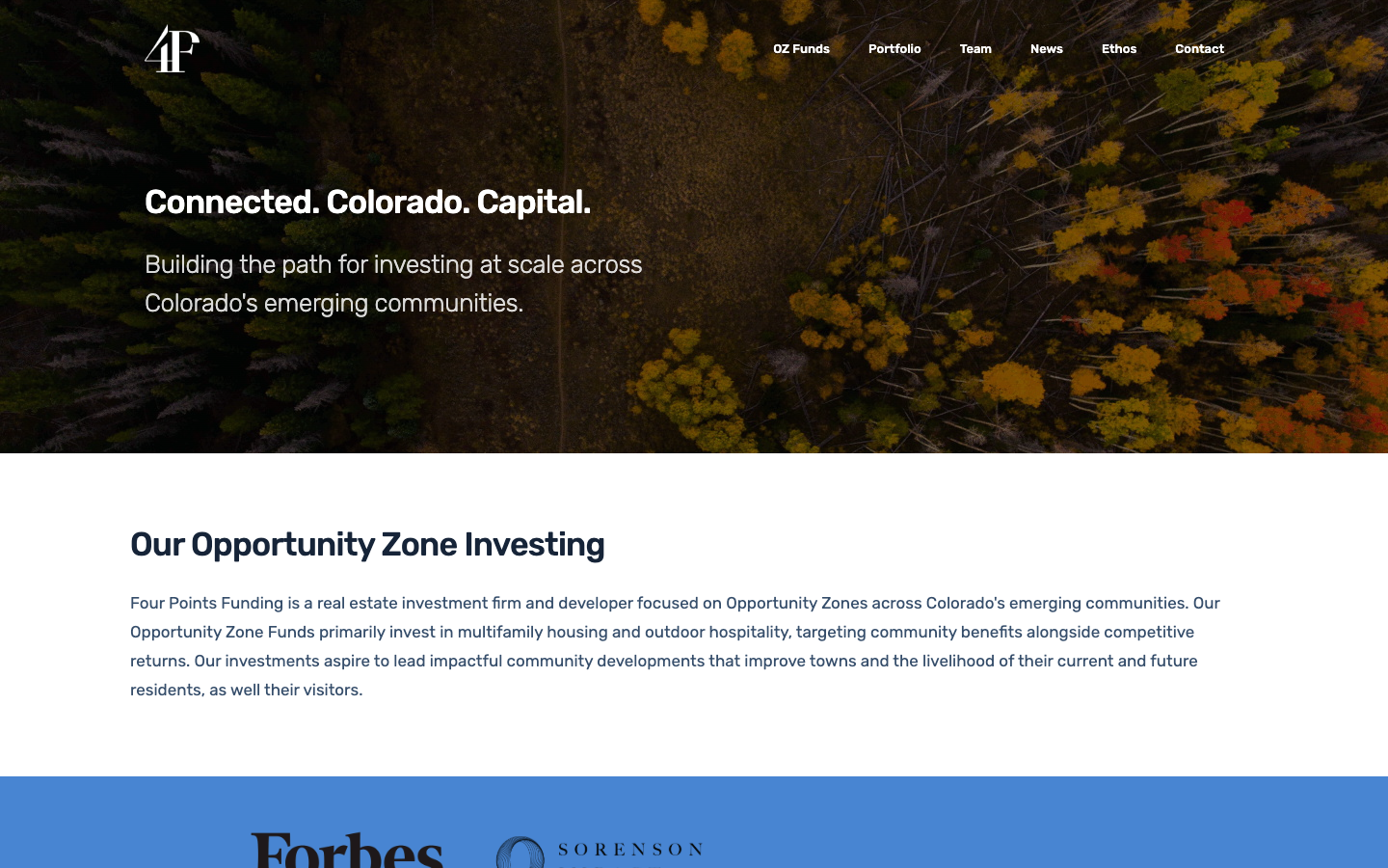 Four Points Funding screenshot