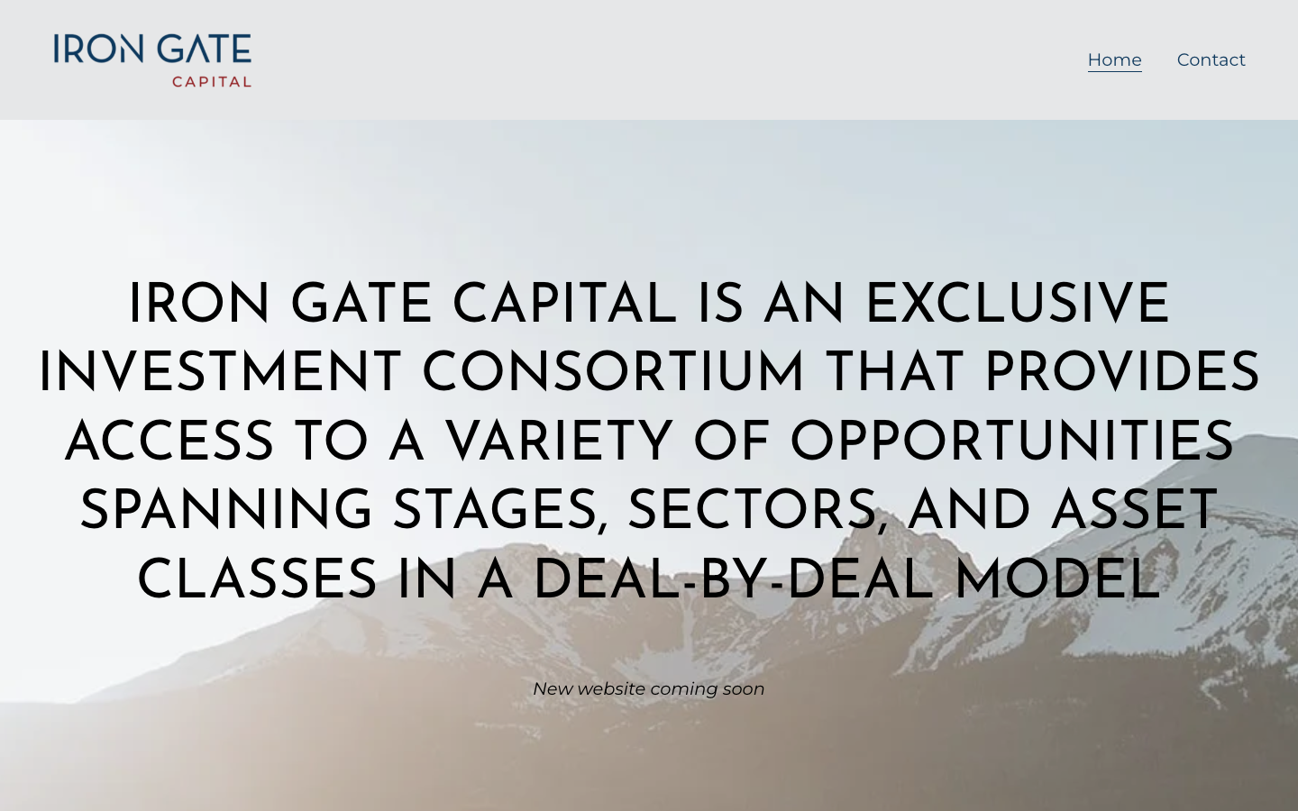 Iron Gate Capital screenshot