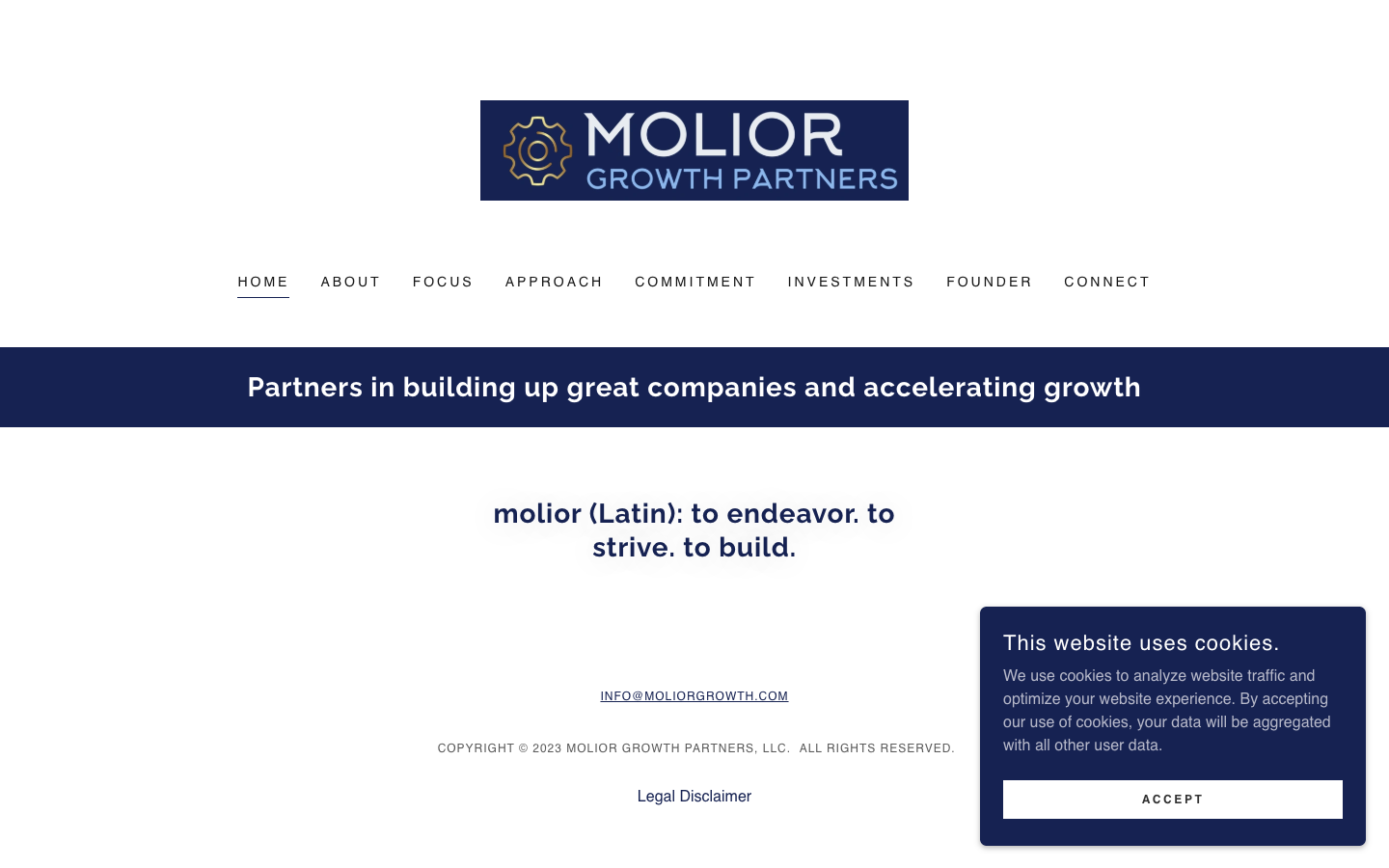 Molior Growth Partners screenshot