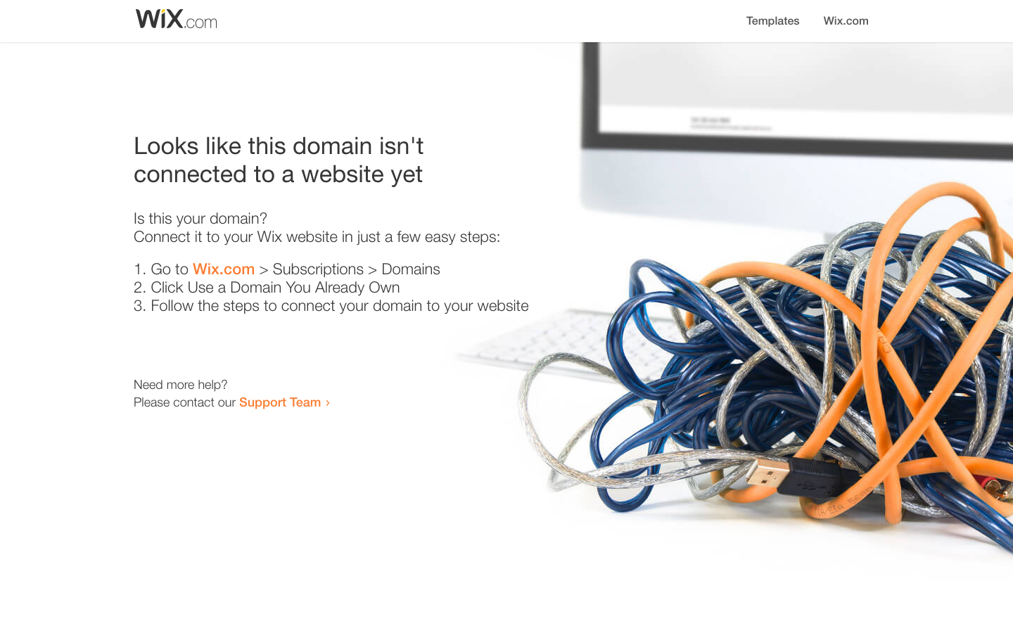 Error screenshot