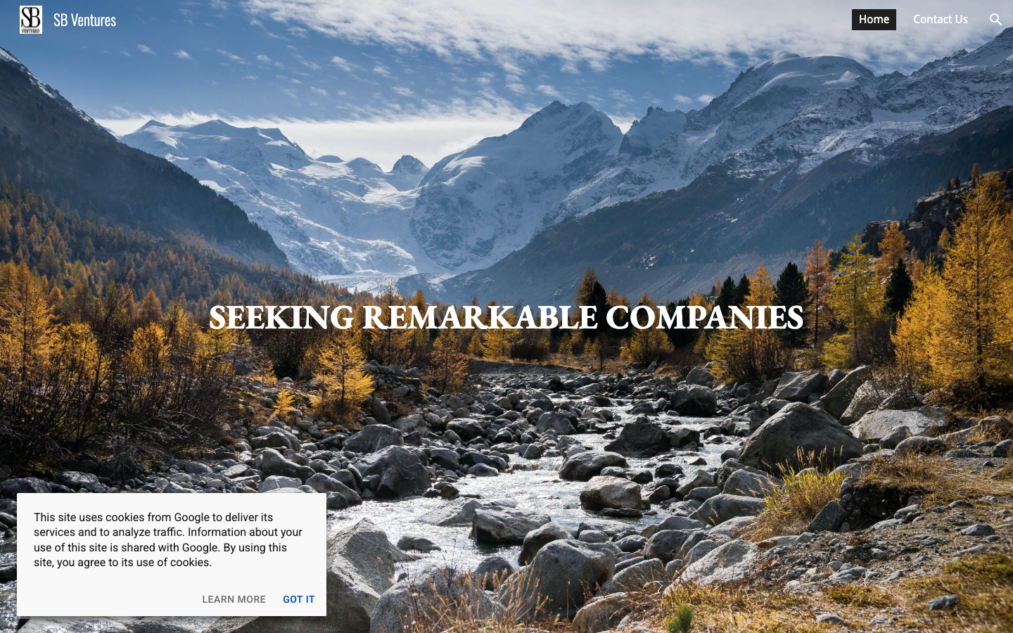 SB Ventures screenshot