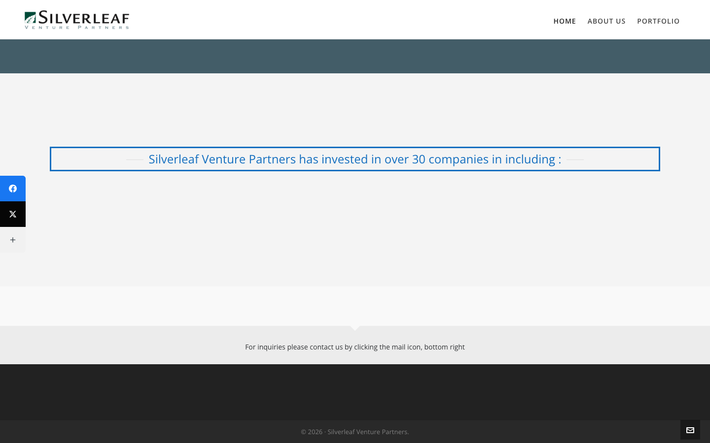 Silverleaf Venture Partners screenshot